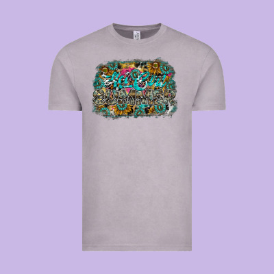 Hot Mom Summer Vintage Tee Designed By Cowhidedigitalart