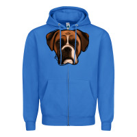 True Royal Boxer Zipper Hoodie - Jasminsmagicworld