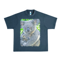 Midnight Navy koala t  shirtkoala   11 t  shirt Urban Heavy Tee - baoMotion