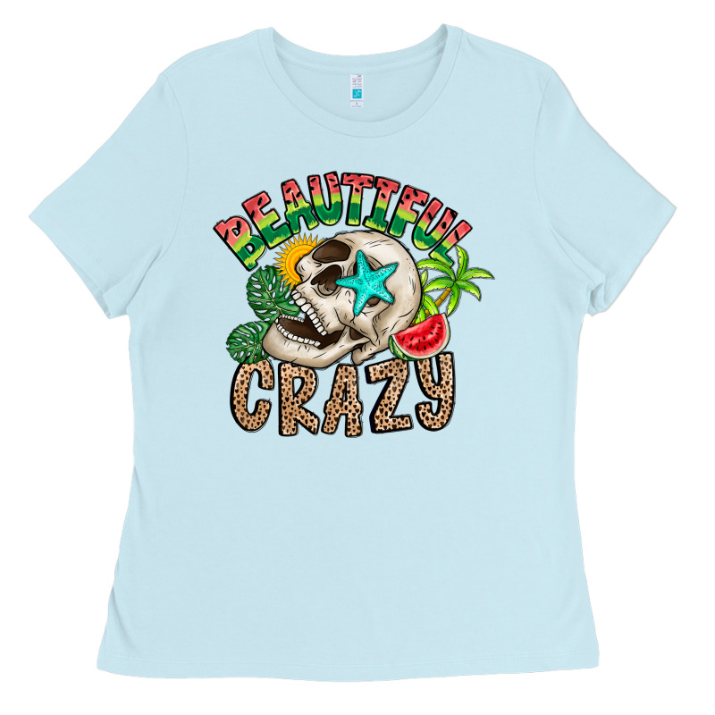 Beautiful Crazy Summer Ladies Tee by CowhideDigitalArt | Teevron