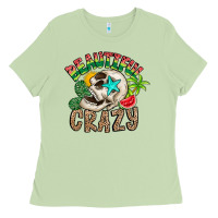 Matcha Beautiful Crazy Summer Ladies Tee - CowhideDigitalArt