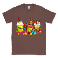 Chestnut Softball Coffee Cups Classic Tee - FaDigitalArtStudio