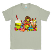 Matcha Softball Coffee Cups Classic Tee - FaDigitalArtStudio
