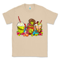 Mushroom Softball Coffee Cups Classic Tee - FaDigitalArtStudio