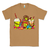 Toasted Coconut Softball Coffee Cups Classic Tee - FaDigitalArtStudio