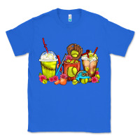 True Royal Softball Coffee Cups Classic Tee - FaDigitalArtStudio