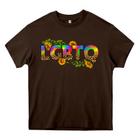 Chocolate Brown western lgbtq Heavy Core Tee - BundleAndBundleShop