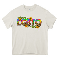 Cream western lgbtq Heavy Core Tee - BundleAndBundleShop