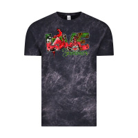 Cloud Black Love Summer Vintage Tee - CowhideDigitalArt