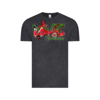 Vintage Black Love Summer Vintage Tee - CowhideDigitalArt