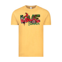 Vintage Mustard Love Summer Vintage Tee - CowhideDigitalArt