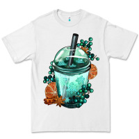 White Winter Bobba Cup Premium Tee - FaDigitalArtStudio