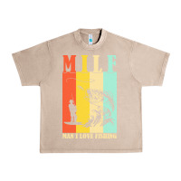 French Oak fishing t  shirt milf man i love fishing t  shirt Urban Heavy Tee - baoMotion