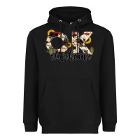 Black oklahoma state cowhide serape cactus Heavyweight Hoodie - RanaPortraitStore