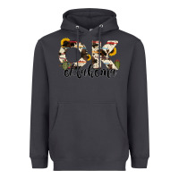Smoke oklahoma state cowhide serape cactus Heavyweight Hoodie - RanaPortraitStore