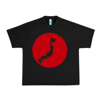 Black japan island Urban Heavy Tee - baoMotion