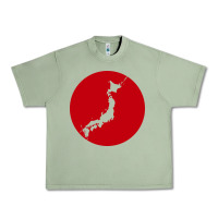 Oil Green japan island Urban Heavy Tee - baoMotion