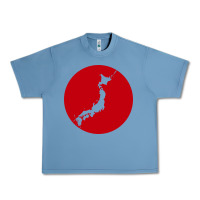 Pebble Blue japan island Urban Heavy Tee - baoMotion