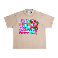 French Oak bea flamingo in a flock of pigeons Urban Heavy Tee - CowhideDigitalArt