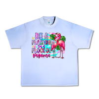 Grape Ice bea flamingo in a flock of pigeons Urban Heavy Tee - CowhideDigitalArt