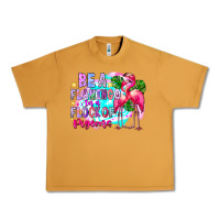 Peanut Butter bea flamingo in a flock of pigeons Urban Heavy Tee - CowhideDigitalArt