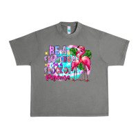 Tornado bea flamingo in a flock of pigeons Urban Heavy Tee - CowhideDigitalArt