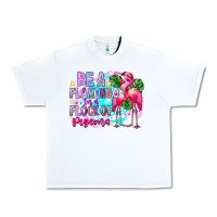 White bea flamingo in a flock of pigeons Urban Heavy Tee - CowhideDigitalArt
