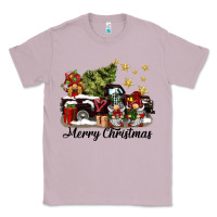 Lilac merry christmas gnomes truck Classic Tee - BarkalooDesign