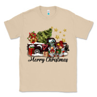 Mushroom merry christmas gnomes truck Classic Tee - BarkalooDesign