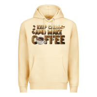 Pina Colada keep calm and make coffee Premium Hoodie - BarkalooDesign