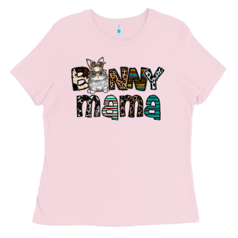Bunny Mama Ladies Tee by CowhideDigitalArt | Teevron