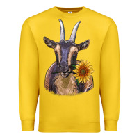 Lemon dark goat Premium Sweatshirt - RanaPortraitStore
