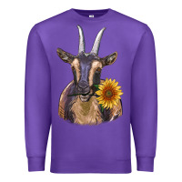 Purple dark goat Premium Sweatshirt - RanaPortraitStore