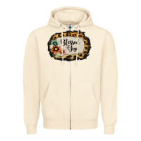 Sandshell blessed gigi Zipper Hoodie - Jasminsmagicworld