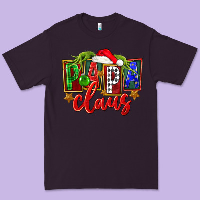 Christmas Papa Claus Premium Tee Designed By Fadigitalartstudio