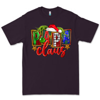 Plum Christmas papa claus Premium Tee - FaDigitalArtStudio