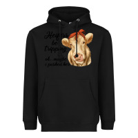 Black heifer's be trippin' charolais cow Heavyweight Hoodie - RanaPortraitStore
