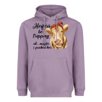 Lavender heifer's be trippin' charolais cow Heavyweight Hoodie - RanaPortraitStore
