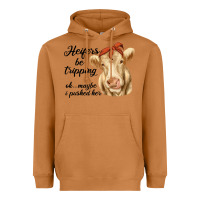 Meerkat heifer's be trippin' charolais cow Heavyweight Hoodie - RanaPortraitStore