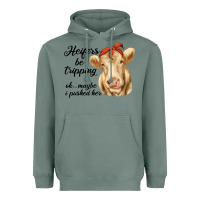 Sage heifer's be trippin' charolais cow Heavyweight Hoodie - RanaPortraitStore