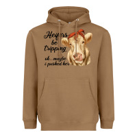 Toasted Coconut heifer's be trippin' charolais cow Heavyweight Hoodie - RanaPortraitStore