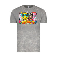 Cloud Rock Love Summer Vintage Tee - CowhideDigitalArt