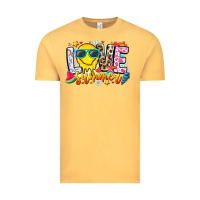 Vintage Mustard Love Summer Vintage Tee - CowhideDigitalArt