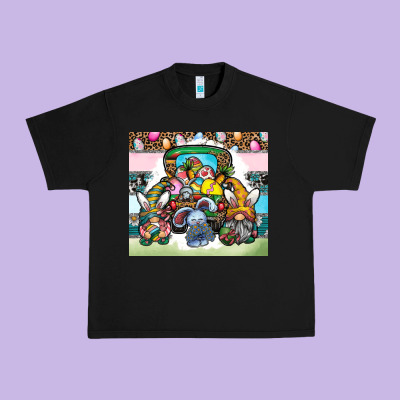 Easter Urban Heavy Tee Designed By Cowhidedigitalart