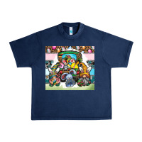 Navy easter Urban Heavy Tee - CowhideDigitalArt