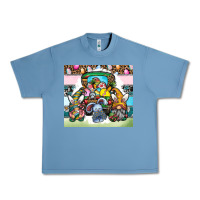 Pebble Blue easter Urban Heavy Tee - CowhideDigitalArt