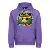 Tulip Oregon Map Sunflower Cactus Serape Urban Hoodie - RanaPortraitStore