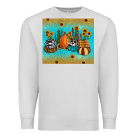 Dove Grey fall pumpkin tumbler Premium Sweatshirt - RanaPortraitStore