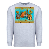 Heather Grey fall pumpkin tumbler Premium Sweatshirt - RanaPortraitStore