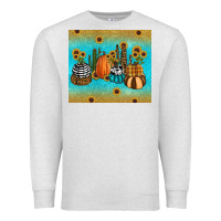 Oatmeal Heather fall pumpkin tumbler Premium Sweatshirt - RanaPortraitStore